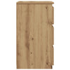 Bedside Cabinet Artisan Oak 40x35x62.5 cm Engineered Wood