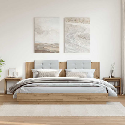Bedside Cabinets 2 pcs Artisan Oak 40x30x40 cm Engineered Wood