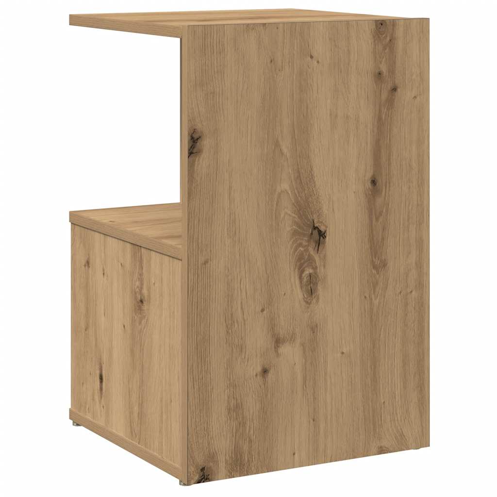 Bedside Cabinet Artisan Oak 35x35x55 cm Engineered Wood