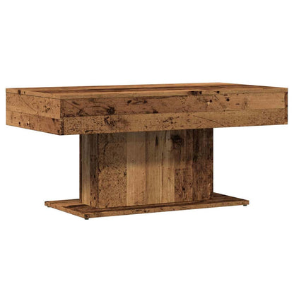 Coffee Table Old Wood 96x50x45 cm Engineered Wood