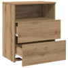 Bedside Cabinet Artisan Oak 50x32x60cm Engineered Wood