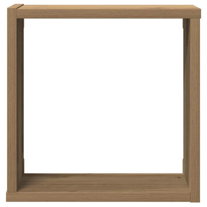 Wall Cube Shelves 6 pcs Artisan Oak 30x15x30 cm Engineered Wood