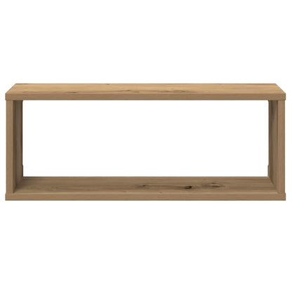Wall Cube Shelves 6 pcs Artisan Oak 60x15x23 cm Engineered Wood