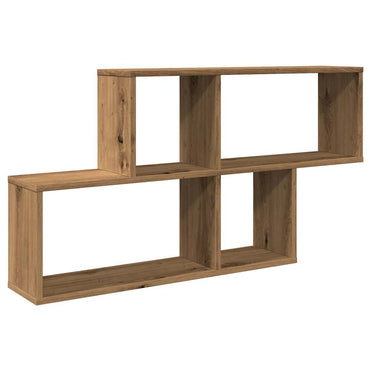 Wall Shelf Artisan Oak 100x18x53 cm Engineered Wood