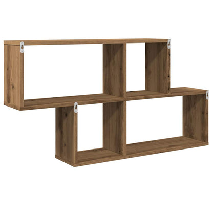 Wall Shelf Artisan Oak 100x18x53 cm Engineered Wood