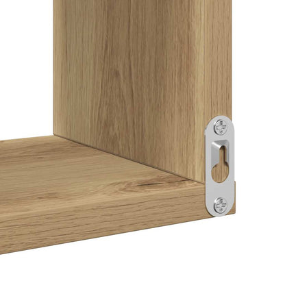 Wall Corner Shelf Artisan Oak 40x40x49,5 cm Engineered Wood