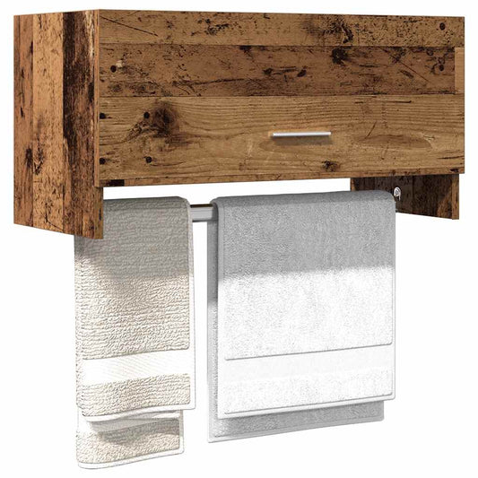 Wardrobe Old Wood 70x32.5x35 cm Engineered Wood