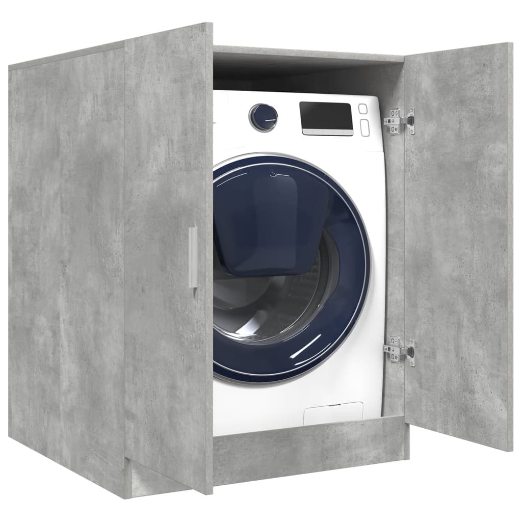 Washing Machine Cabinet Concrete Grey 70.5x71.5x91.5 cm