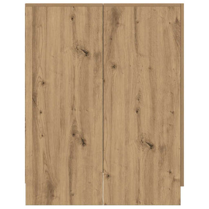 Washing Machine Cabinet Artisan Oak 70.5x71.5x91.5 cm