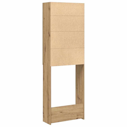Washing Machine Cabinet Artisan Oak 64x25.5x190 cm