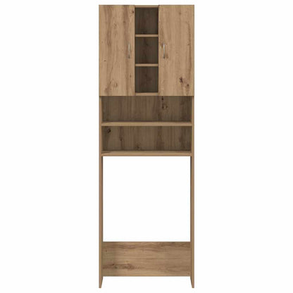 Washing Machine Cabinet Artisan Oak 64x25.5x190 cm