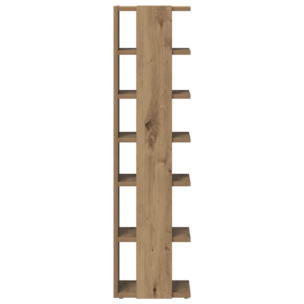 Shoe Cabinets 2 pcs Artisan Oak 28x27x102 cm Engineered Wood