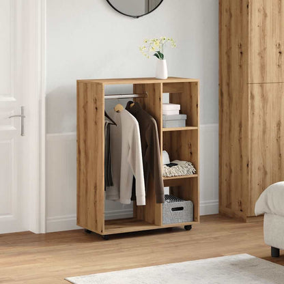 Wardrobe Artisan Oak 80x40x110 cm Engineered Wood