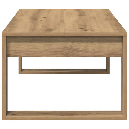 Coffee Table Artisan Oak 102x50x35 cm Engineered Wood