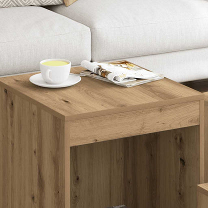 Nesting Tables 3 pcs Artisan Oak Engineered Wood