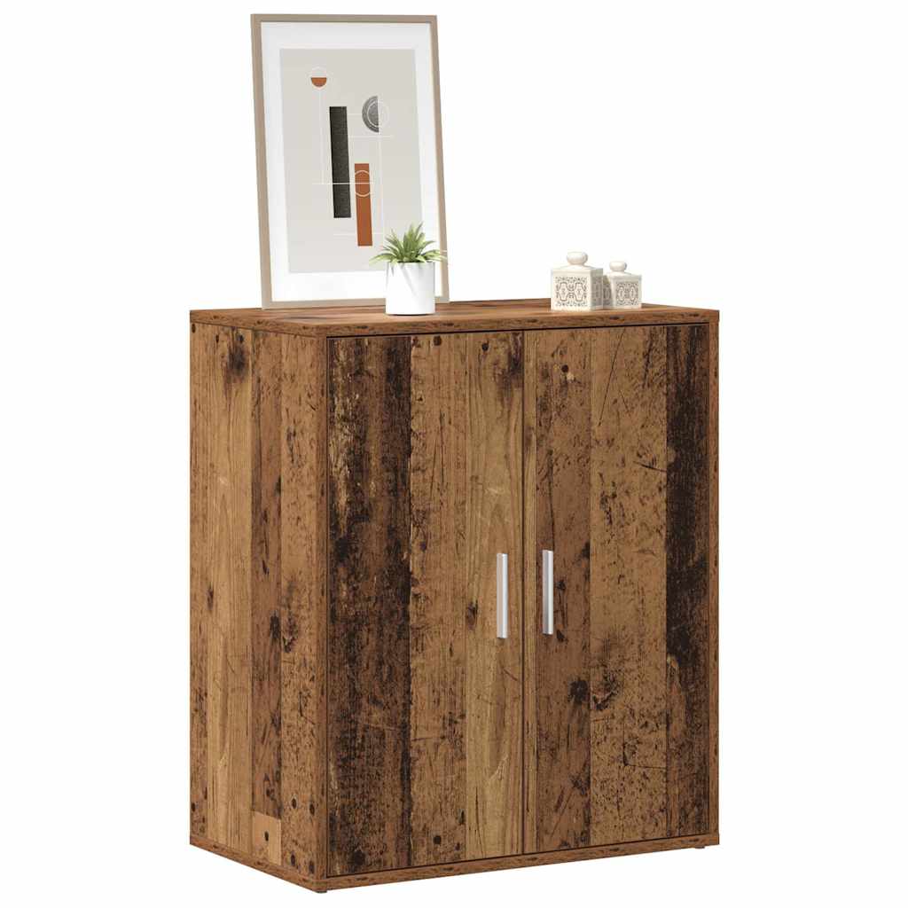 Shoe Cabinet 60 x 35 x 70 cm Old Wood