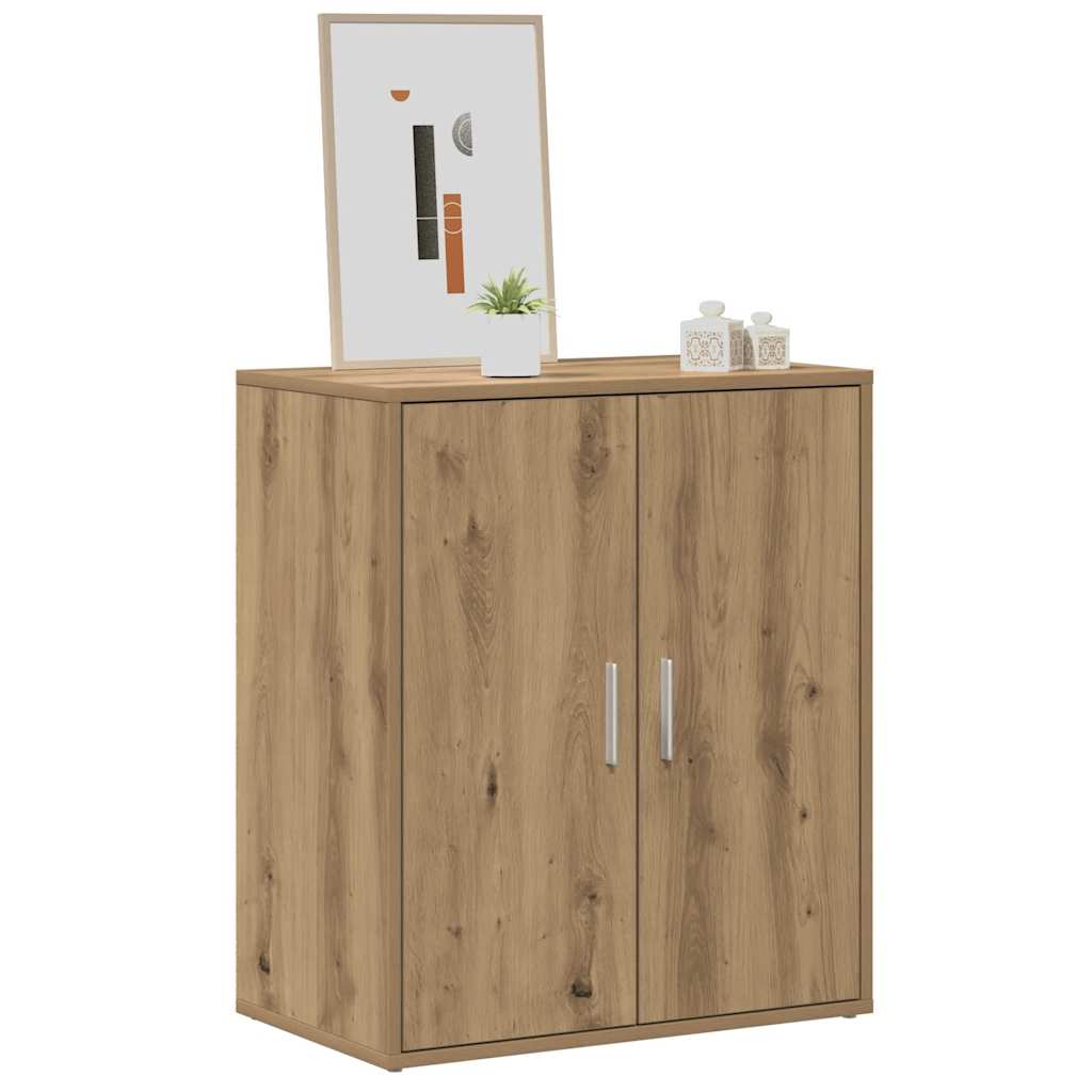 Shoe Cabinet 60 x 35 x 70 cm Artisan Oak 5 shelves