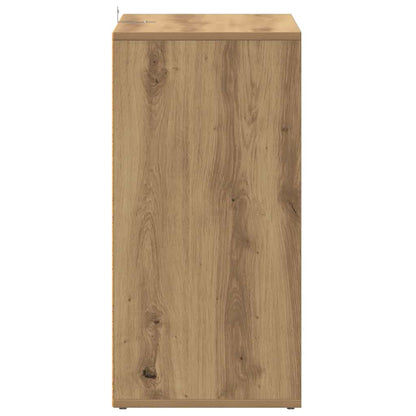 Shoe Cabinet Artisan Oak 60x35x70 cm Engineered Wood