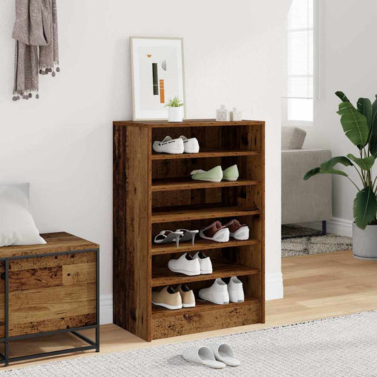 Shoe Cabinet 60 x 35 x 92 cm Old Wood