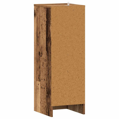 Shoe Cabinet Artisan Oak 32x35x92 cm Engineered Wood