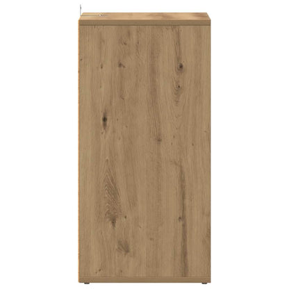 Shoe Cabinet Artisan Oak 32x35x70 cm Engineered Wood