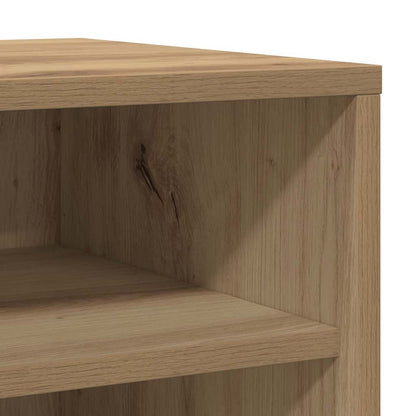 Shoe Cabinet Artisan Oak 32x35x70 cm Engineered Wood