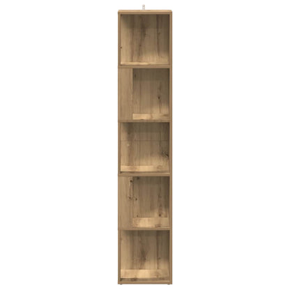 Corner Cabinet Artisan Oak 33x33x165 cm Engineered Wood