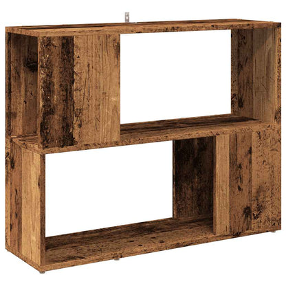 Book Cabinet/Room Divider Old Wood 80x24x63 cm