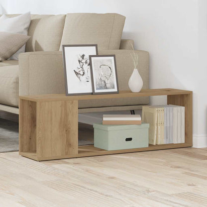 TV Cabinet Artisan Oak 100x24x32 cm Engineered Wood