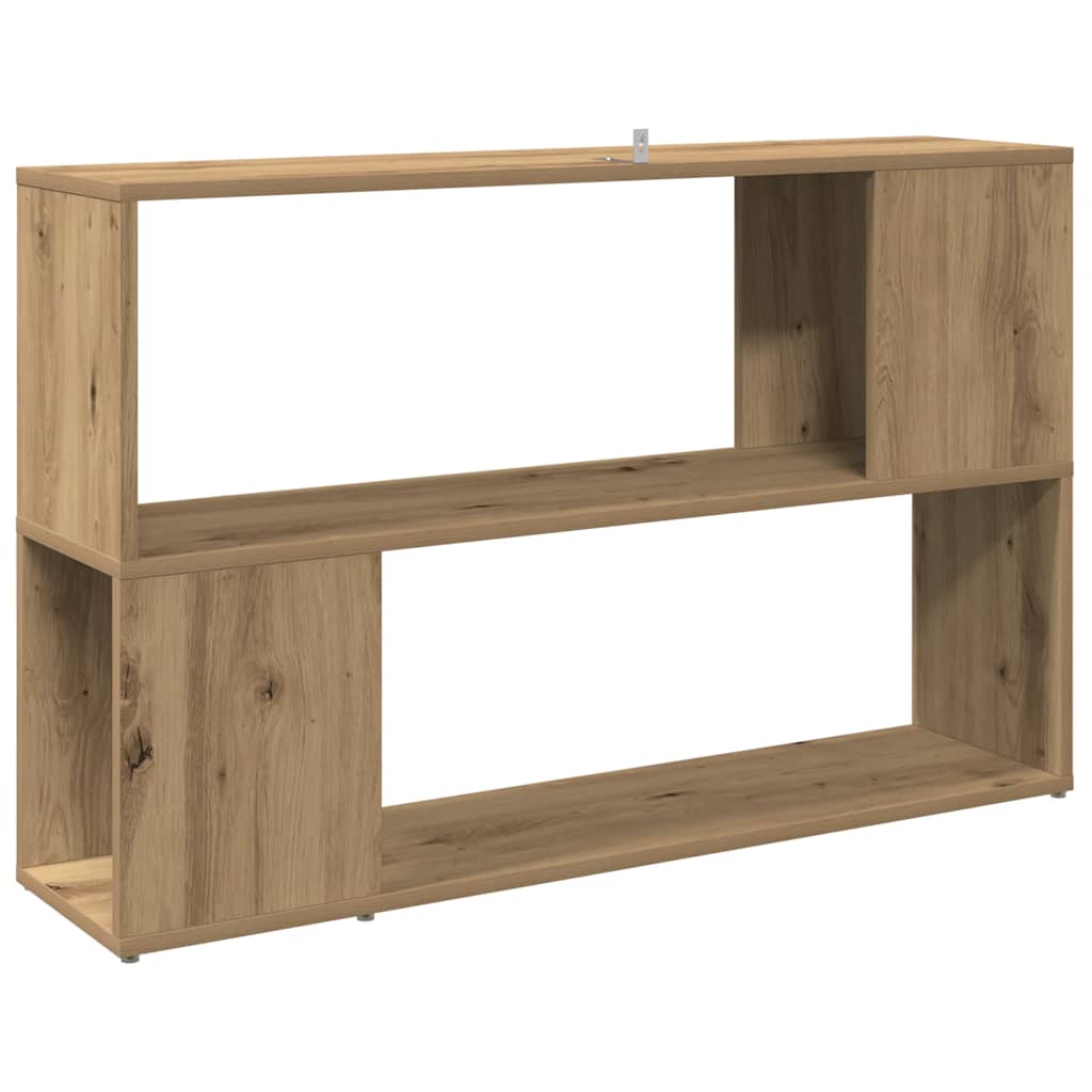 Book Cabinet Artisian Oak 100x24x63 cm Engineered Wood