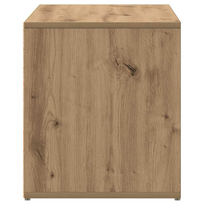 Hall Bench 80x40x45 cm Artisan Oak Engineered Wood