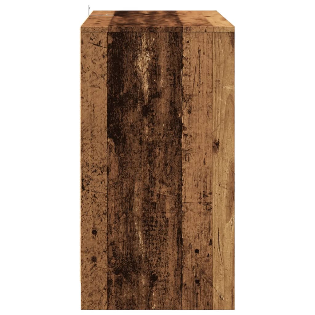Sideboard Old Wood 70x41x75 cm Engineered Wood