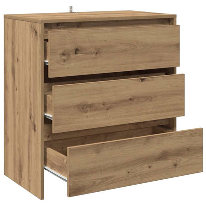 Sideboard Artisan Oak 70x41x75 cm Engineered Wood