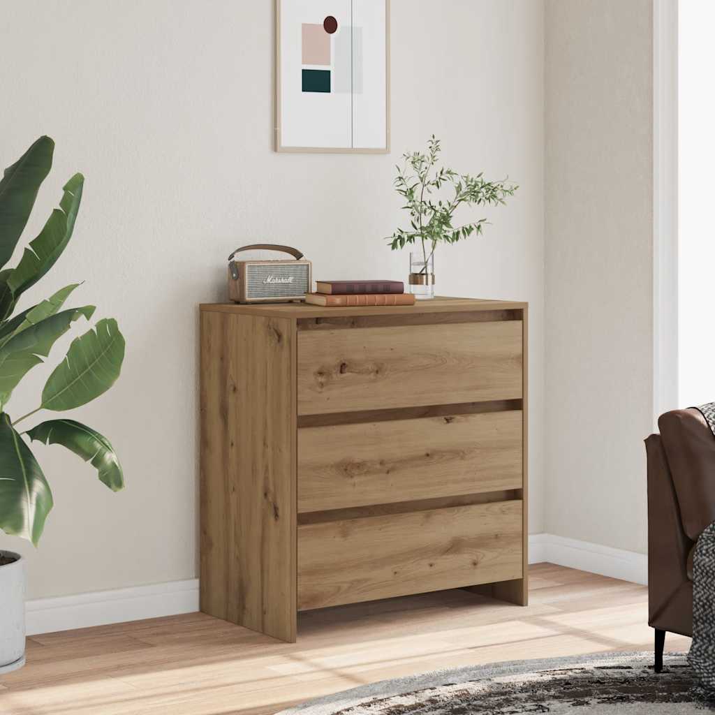 Sideboard Artisan Oak 70x41x75 cm Engineered Wood