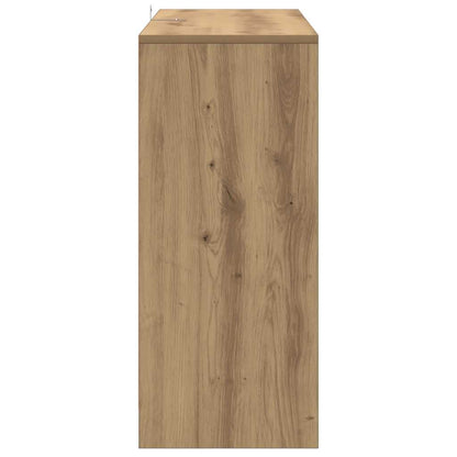 Sideboard Artisan Oak 102x33x75 cm Engineered Wood