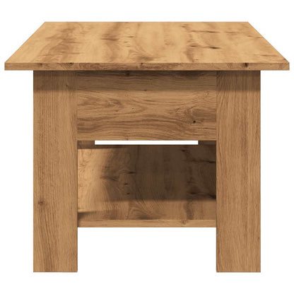Coffee Table Artisan Oak 102x55x42 cm Engineered Wood