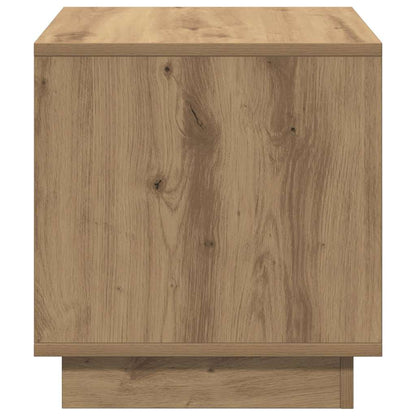 Coffee Table Artisan Oak 40x40x43 cm Engineered Wood