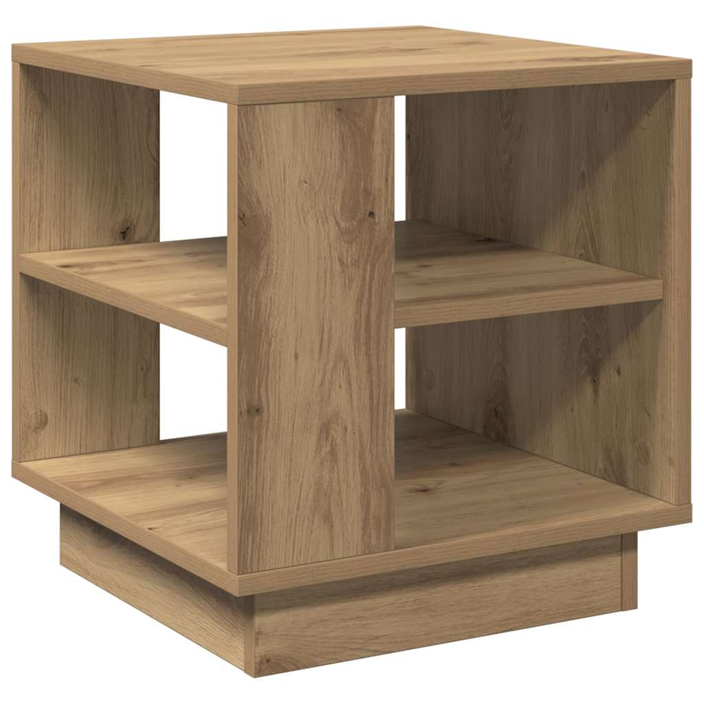 Coffee Table Artisan Oak 40x40x43 cm Engineered Wood