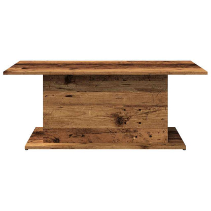 Coffee Table Old Wood 102x55,5x40 cm Engineered Wood