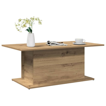 Coffee Table Artisan Oak 102x55,5x40 cm Engineered Wood