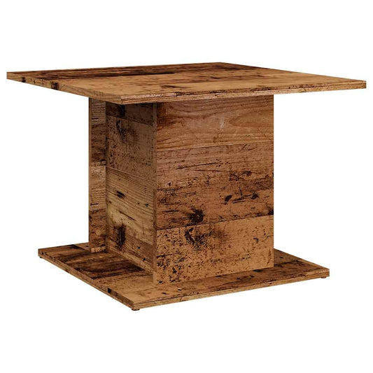Coffee Table Old Wood 55,5x55,5x40 cm Engineered Wood