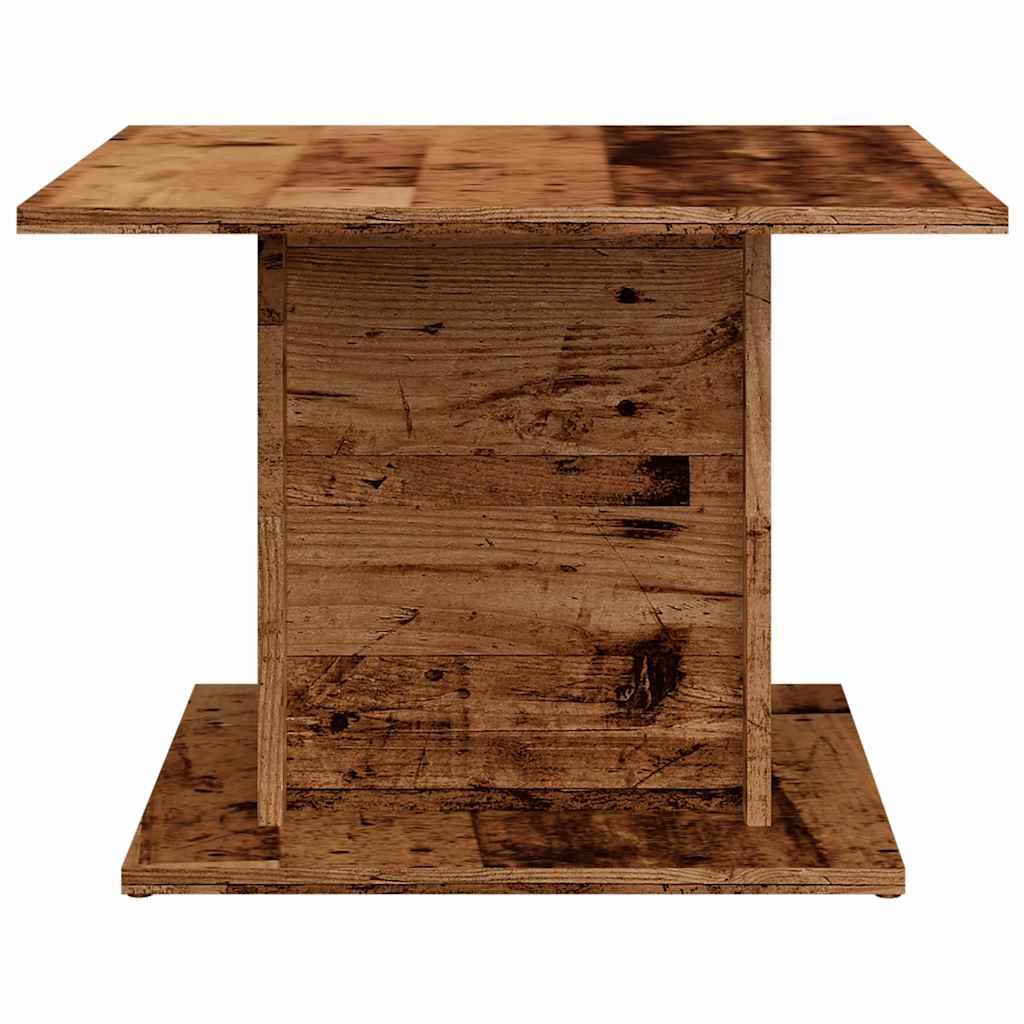Coffee Table Old Wood 55,5x55,5x40 cm Engineered Wood