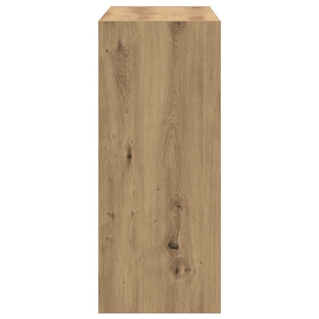 Book Cabinet/Room Divider Artisan Oak 80x30x72 cm