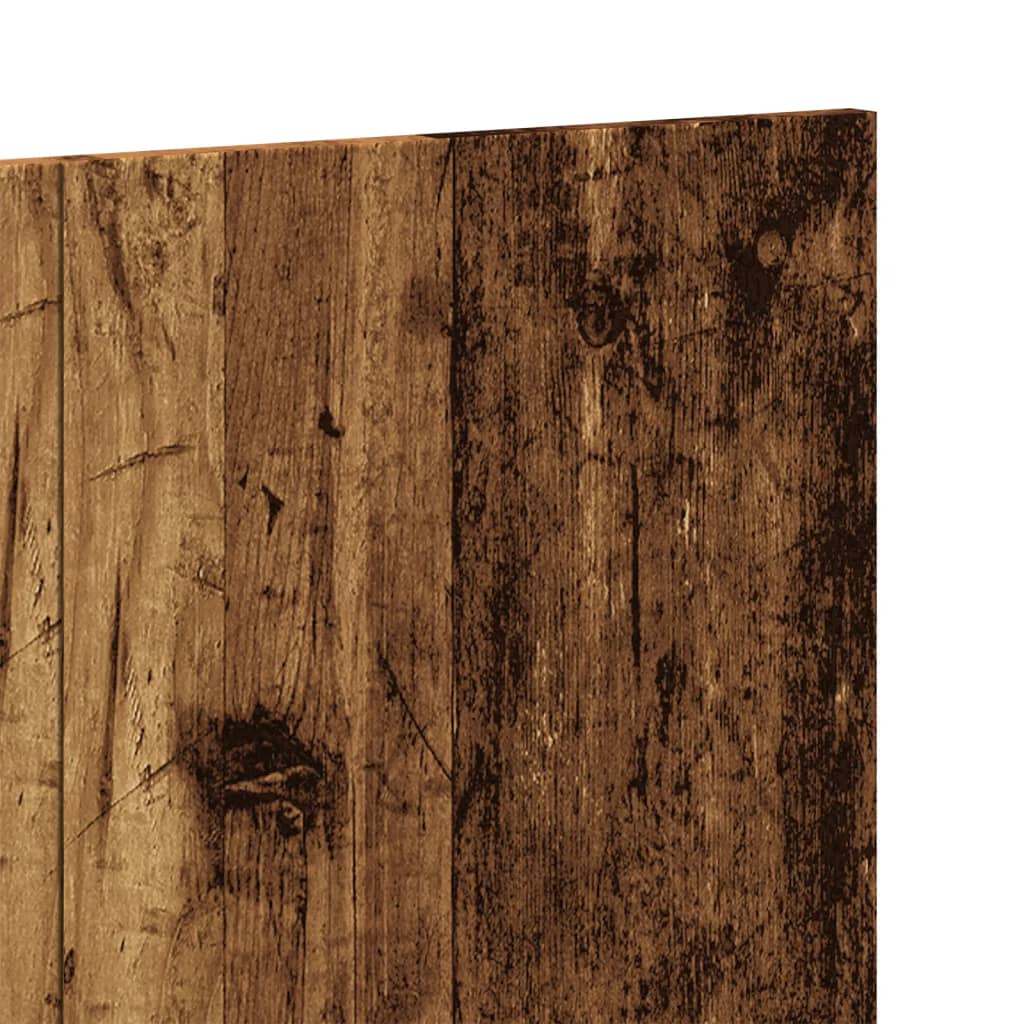 Bed Headboard Old Wood 120x1.5x80 cm Engineered Wood