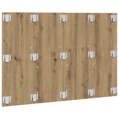 Bed Headboard Artisan Oak 120x1,5x80 cm Engineered Wood