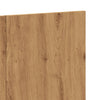Bed Headboard Artisan Oak 120x1.5x80 cm Engineered Wood