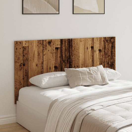 Bed Headboard Old Wood 160x1,5x80 cm Engineered Wood