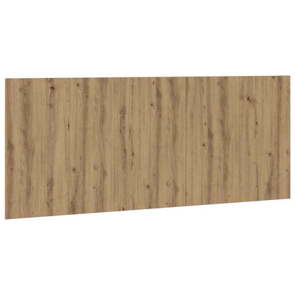 Bed Headboard Artisan Oak 200x1,5x80 cm Engineered Wood