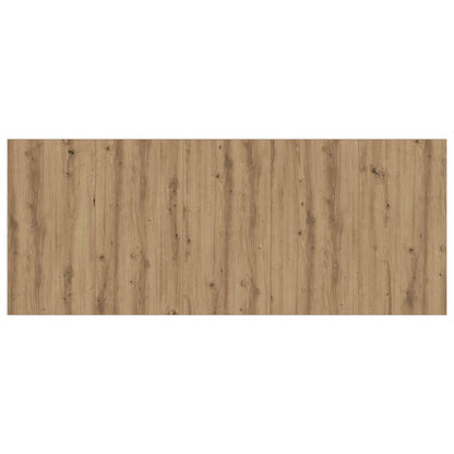 Bed Headboard Artisan Oak 200x1,5x80 cm Engineered Wood