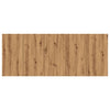Bed Headboard Artisan Oak 200x1.5x80 cm Engineered Wood